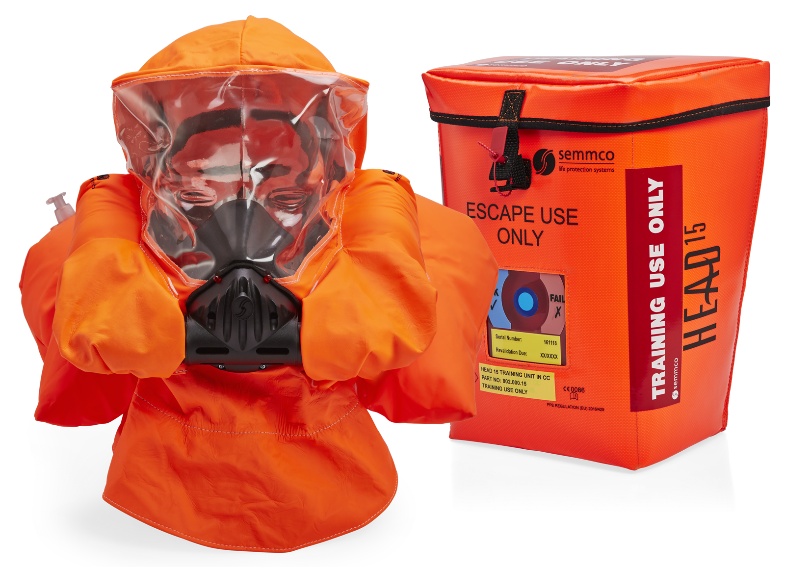 HEAD Escape Breathing Apparatus Training Set Semmco LPS